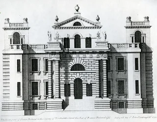 Diseño para Seaton Delaval, 1721